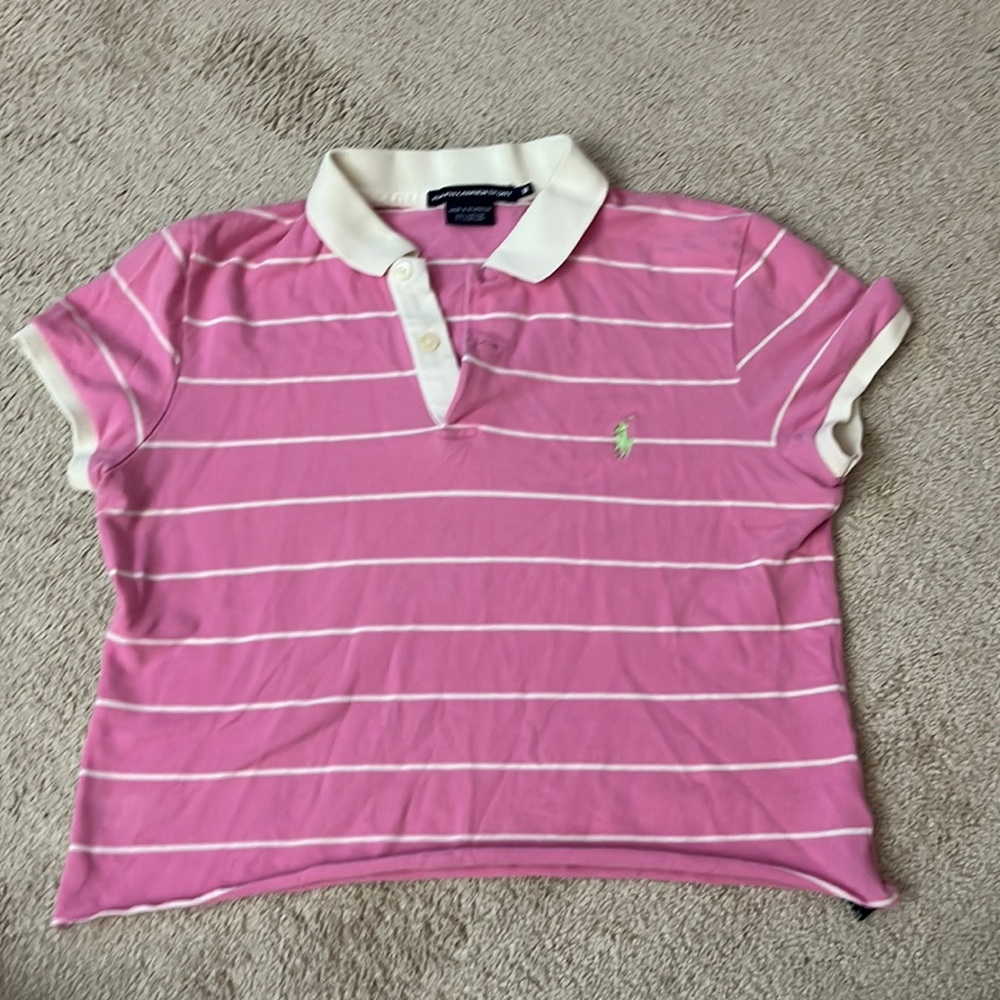 Cropped polo